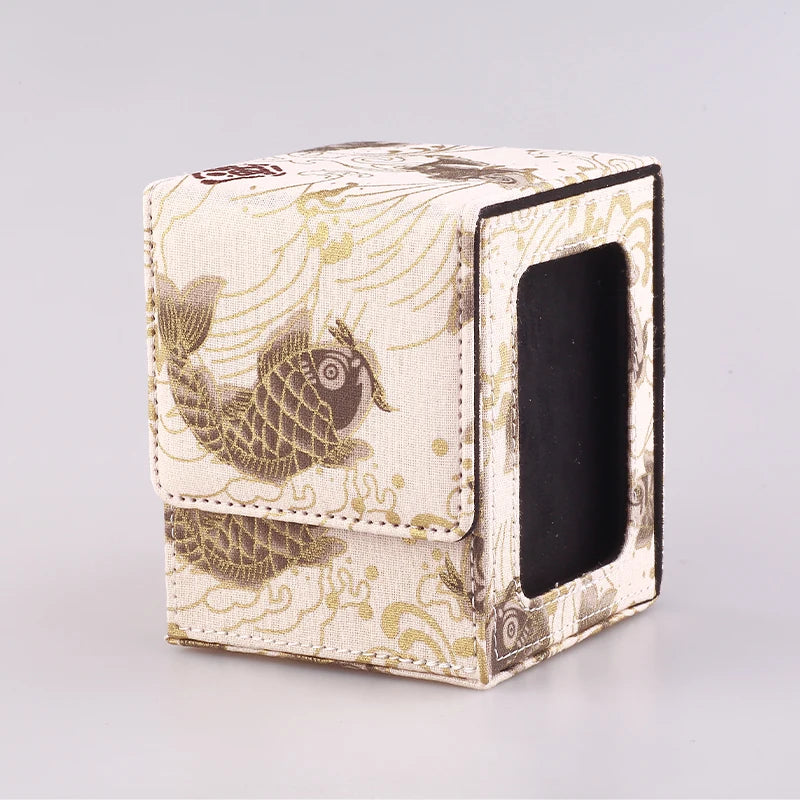 Deck Box with Display Window -- Holds 120+ Sleeved Cards