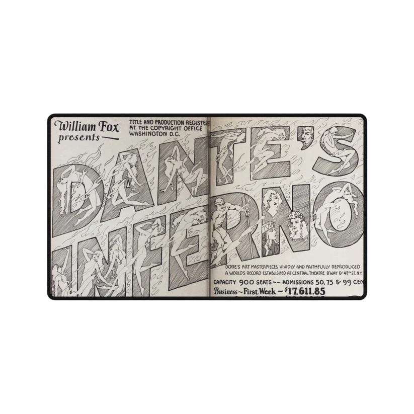 The Descent — Dante's Inferno TCG Playmat | The 19th Century Collection