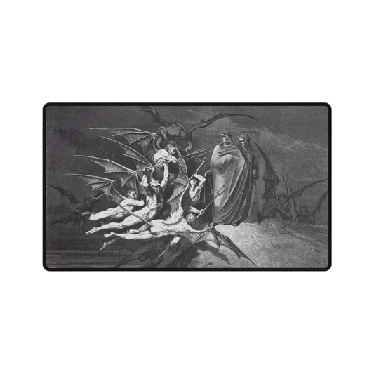 The Fallen Host — Dante's Inferno Winged Figures TCG Playmat | The 19th Century Collection