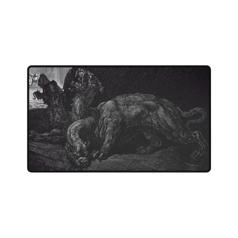 The Sovereign Beast — Gothic Griffin TCG Playmat | The 19th Century Collection