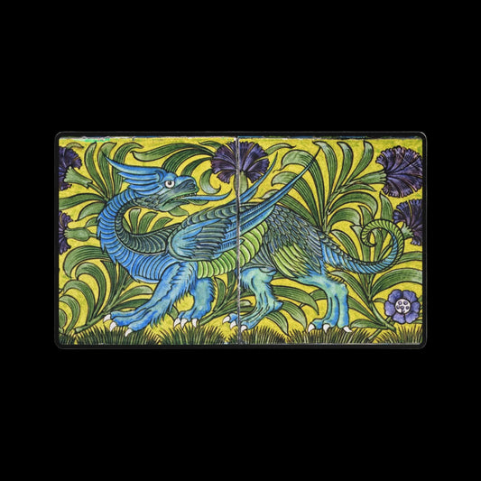 The Verdant Wyrm — Dragon Floral Playmat | The 19th Century Collection