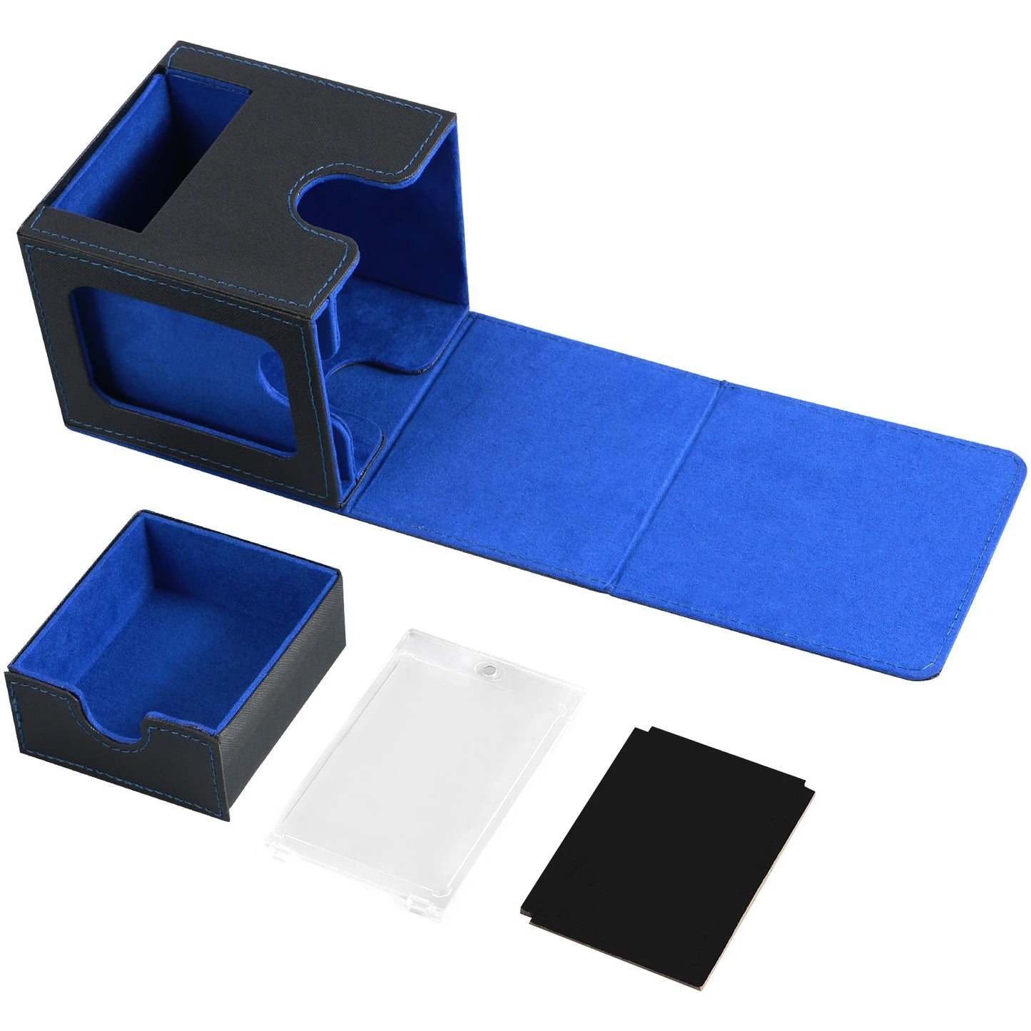 Large Capacity Deck Box with Dice Tray -- Holds 310+ Cards