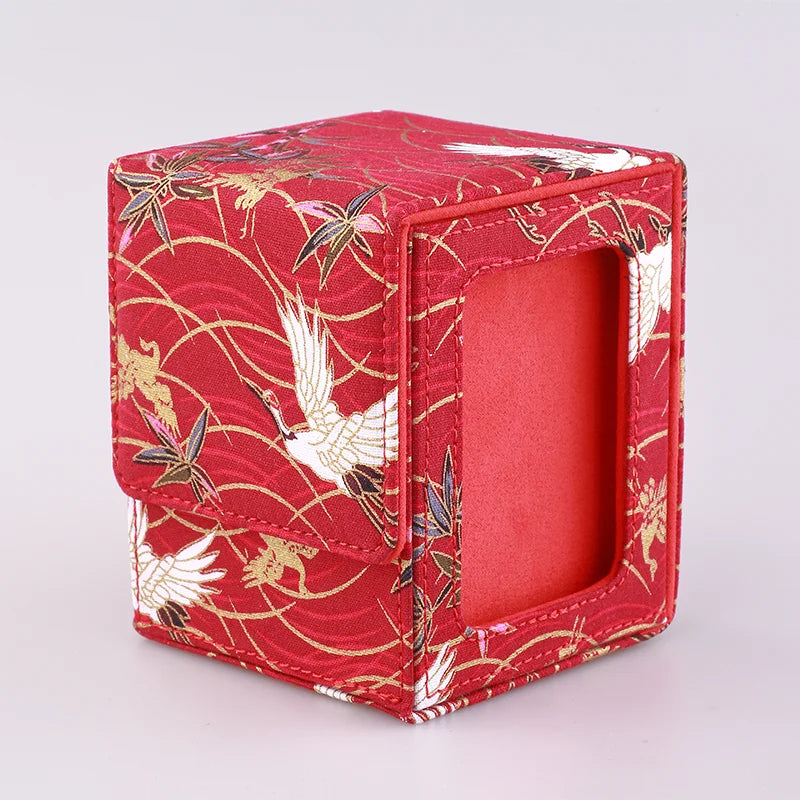 Deck Box with Display Window -- Holds 120+ Sleeved Cards