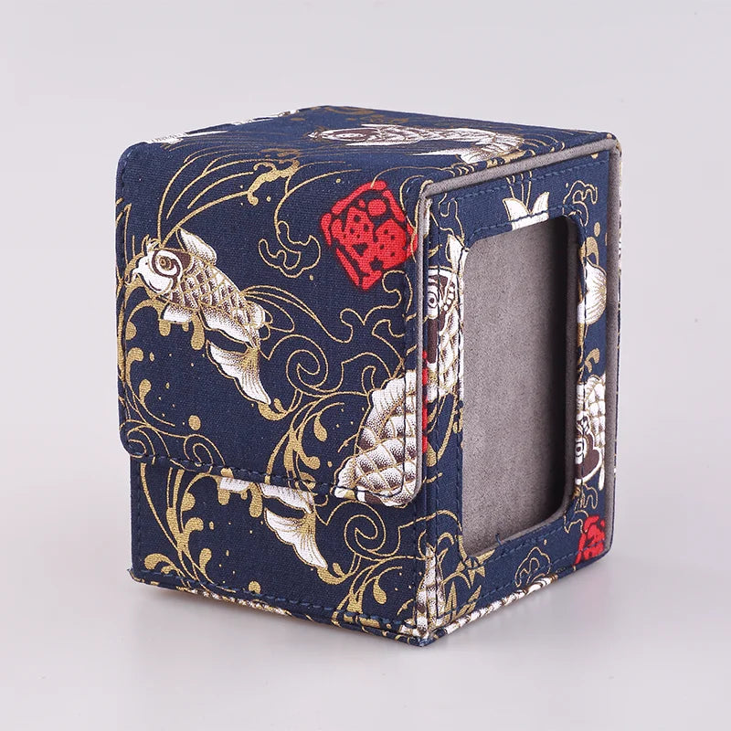 Deck Box with Display Window -- Holds 120+ Sleeved Cards