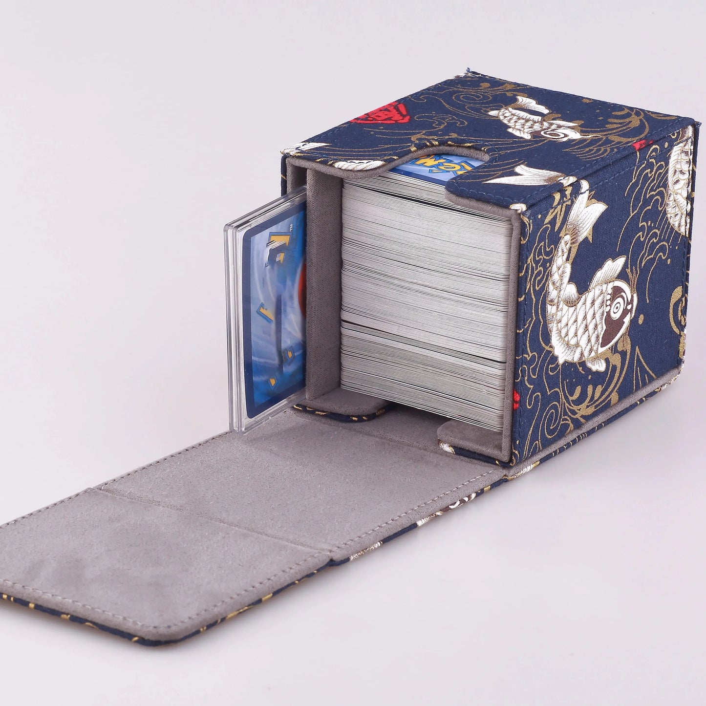Deck Box with Display Window -- Holds 120+ Sleeved Cards