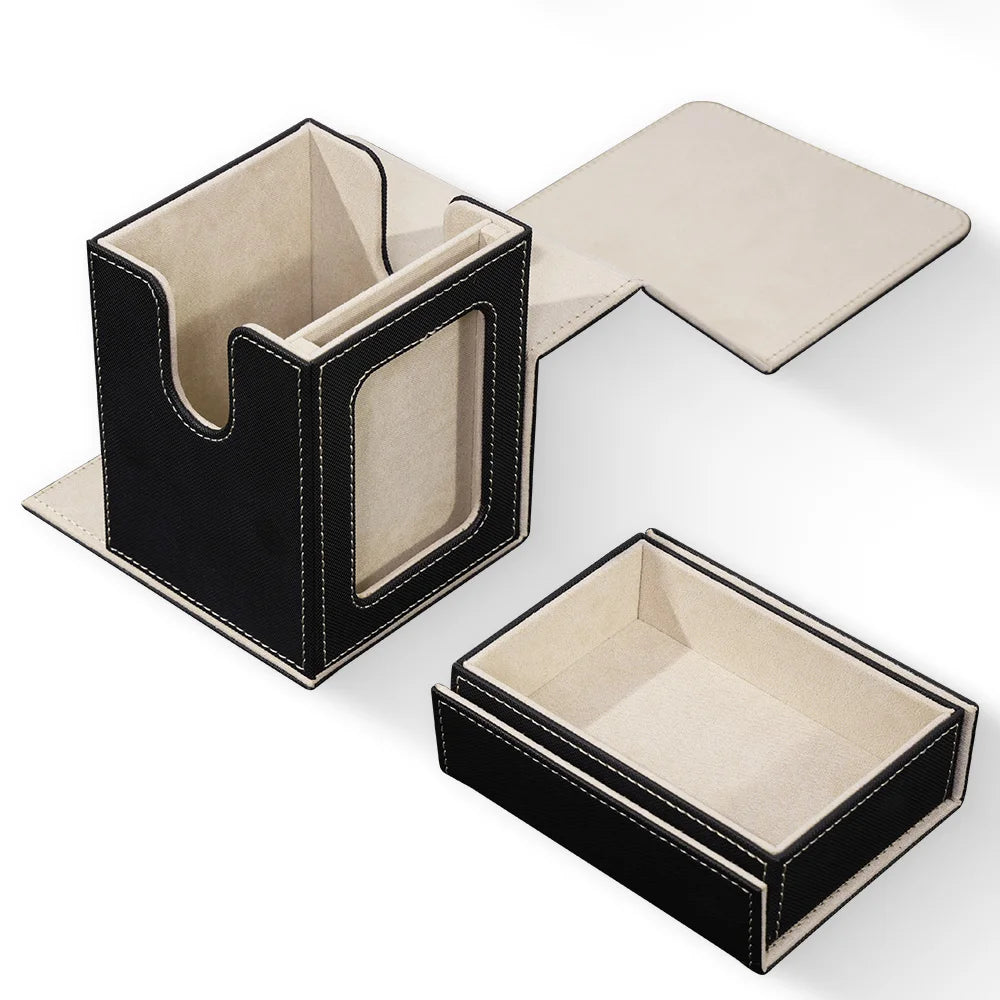 Commander Deck Box with Display Window -- Holds 100+ Double-Sleeved Cards