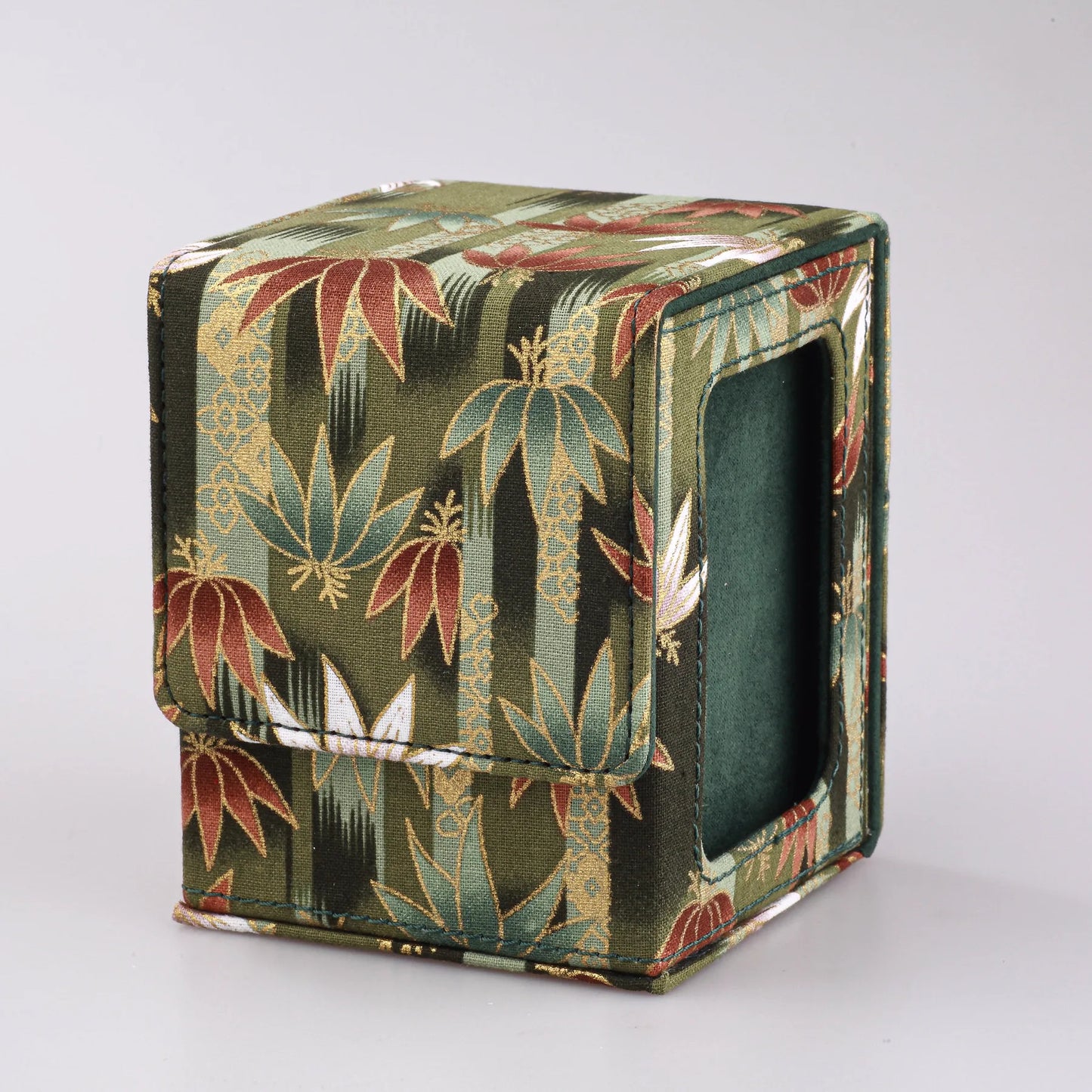 Deck Box with Display Window -- Holds 120+ Sleeved Cards