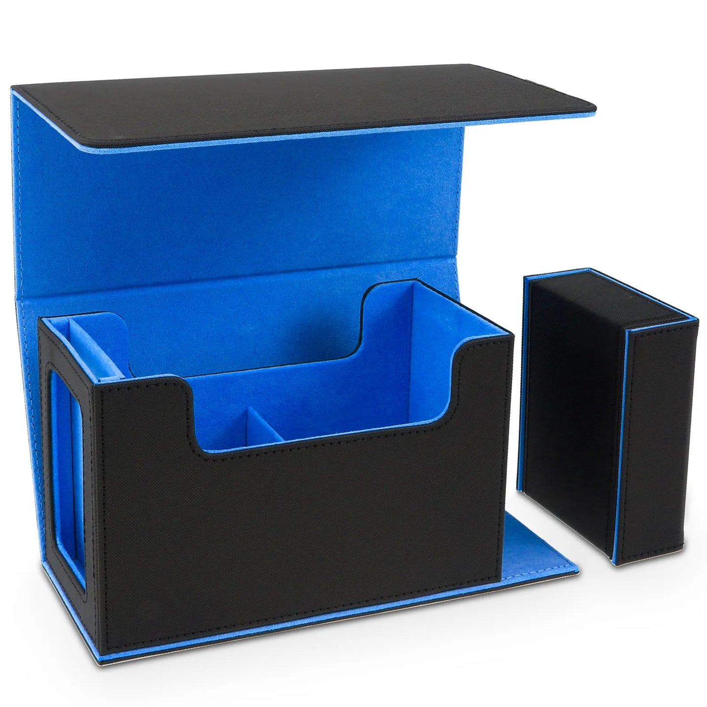 Large Capacity Deck Box with Dice Tray -- Holds 310+ Cards