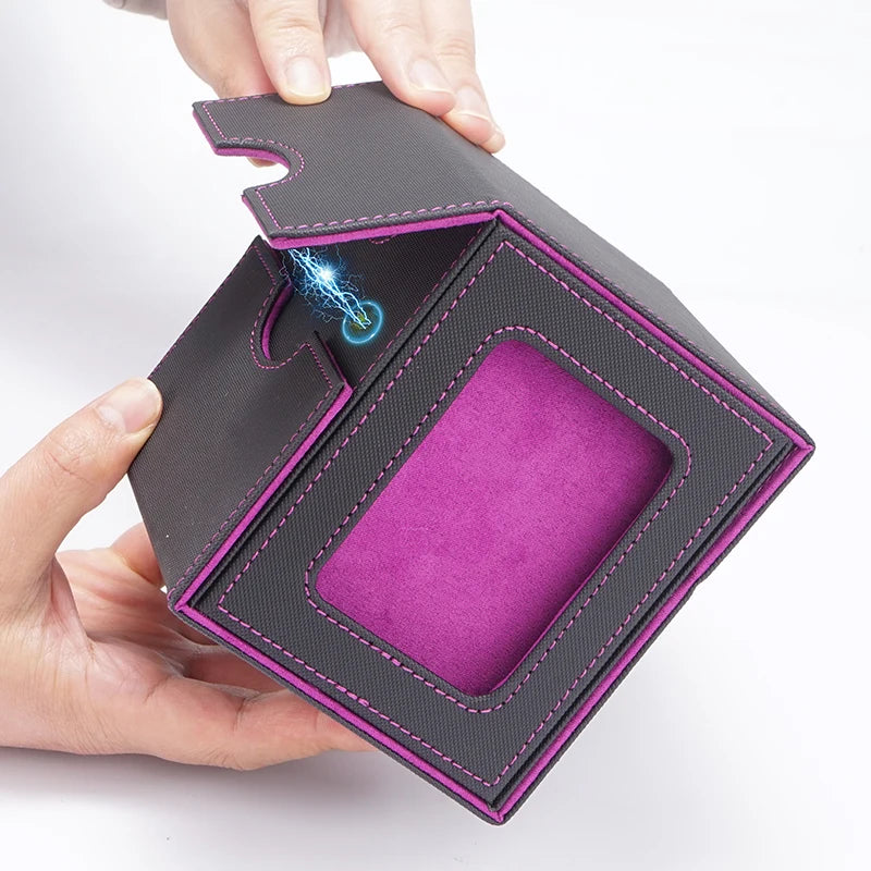 Double Commander Deck Box -- 2 Display Windows and Dice Tray