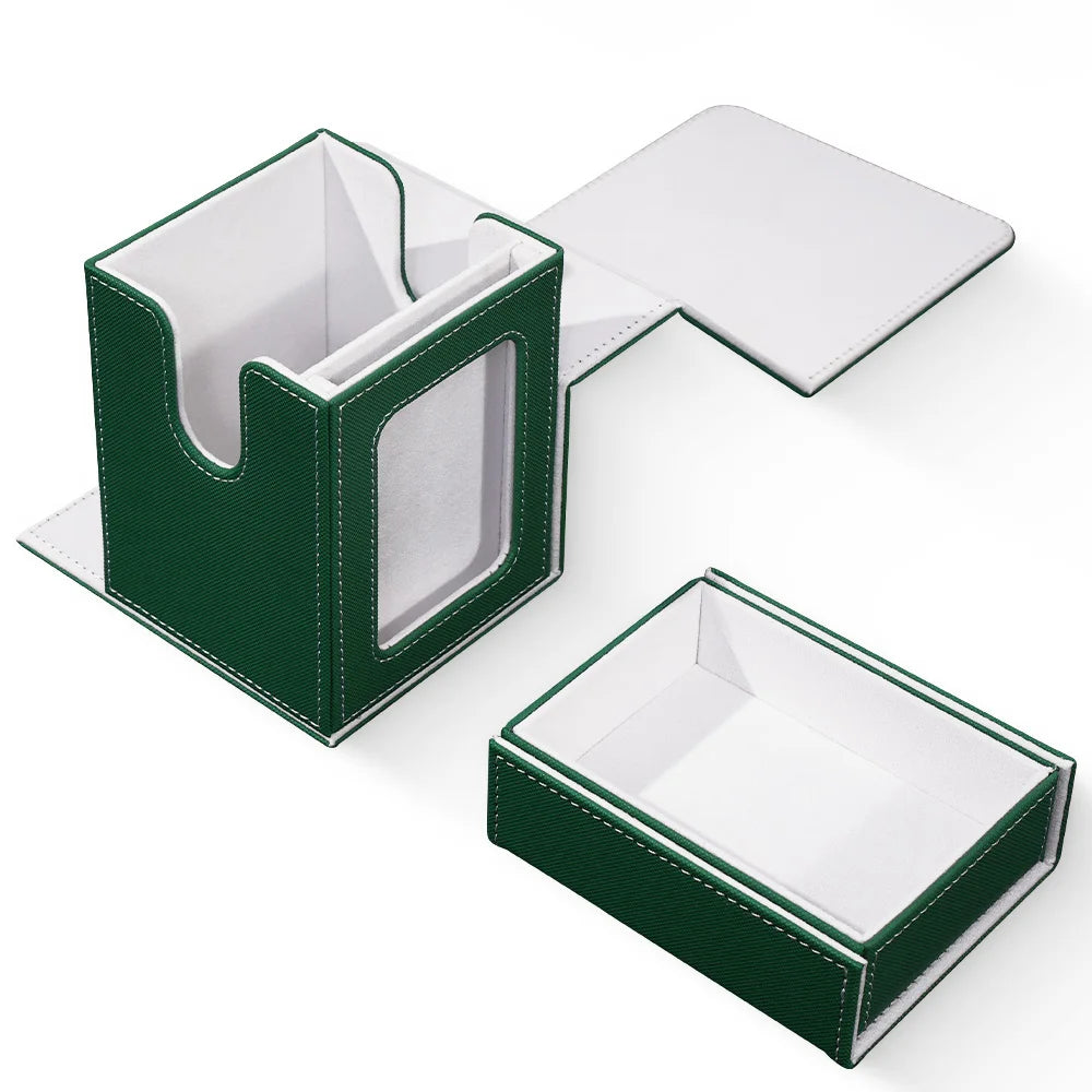 Commander Deck Box with Display Window -- Holds 100+ Double-Sleeved Cards
