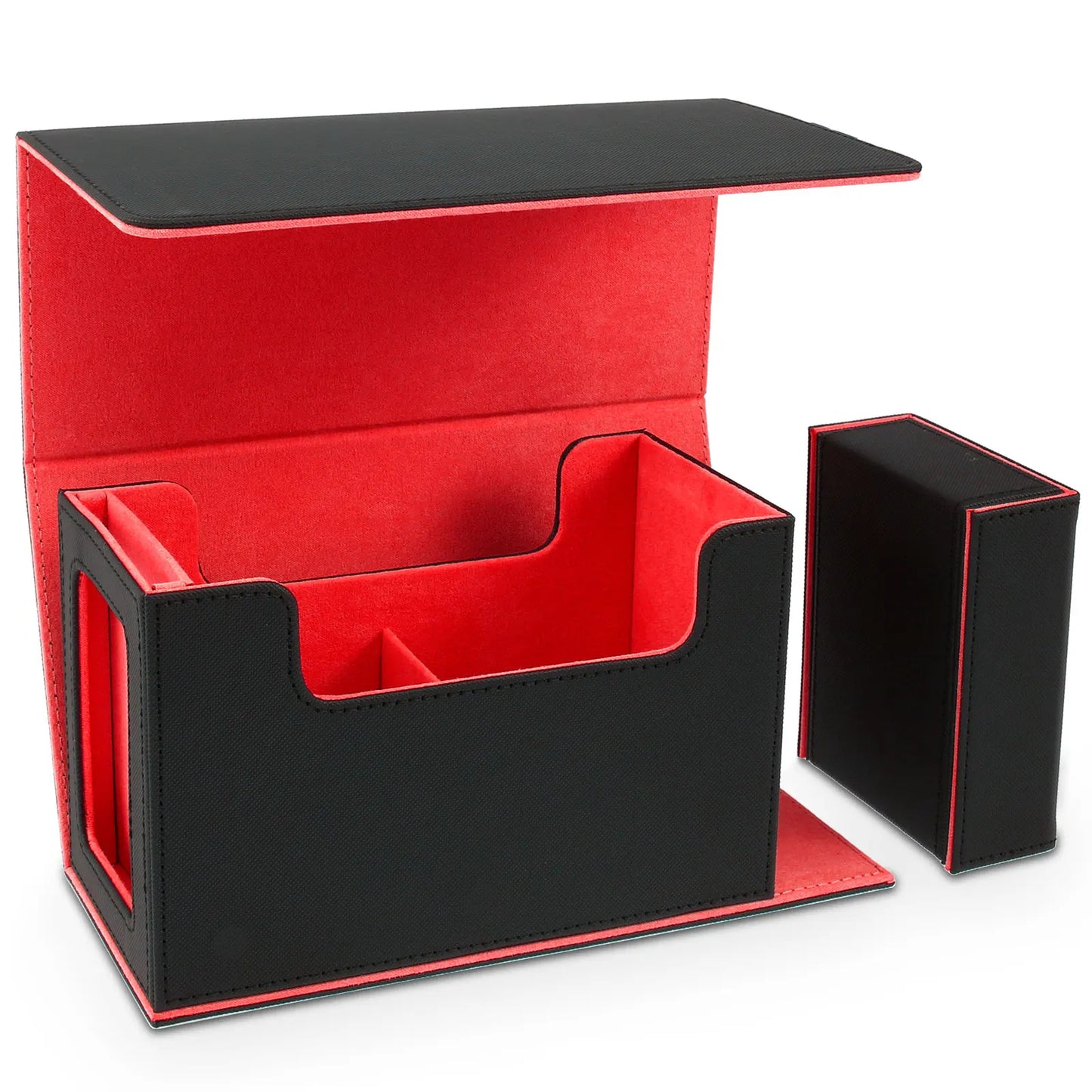 Large Capacity Deck Box with Dice Tray -- Holds 310+ Cards