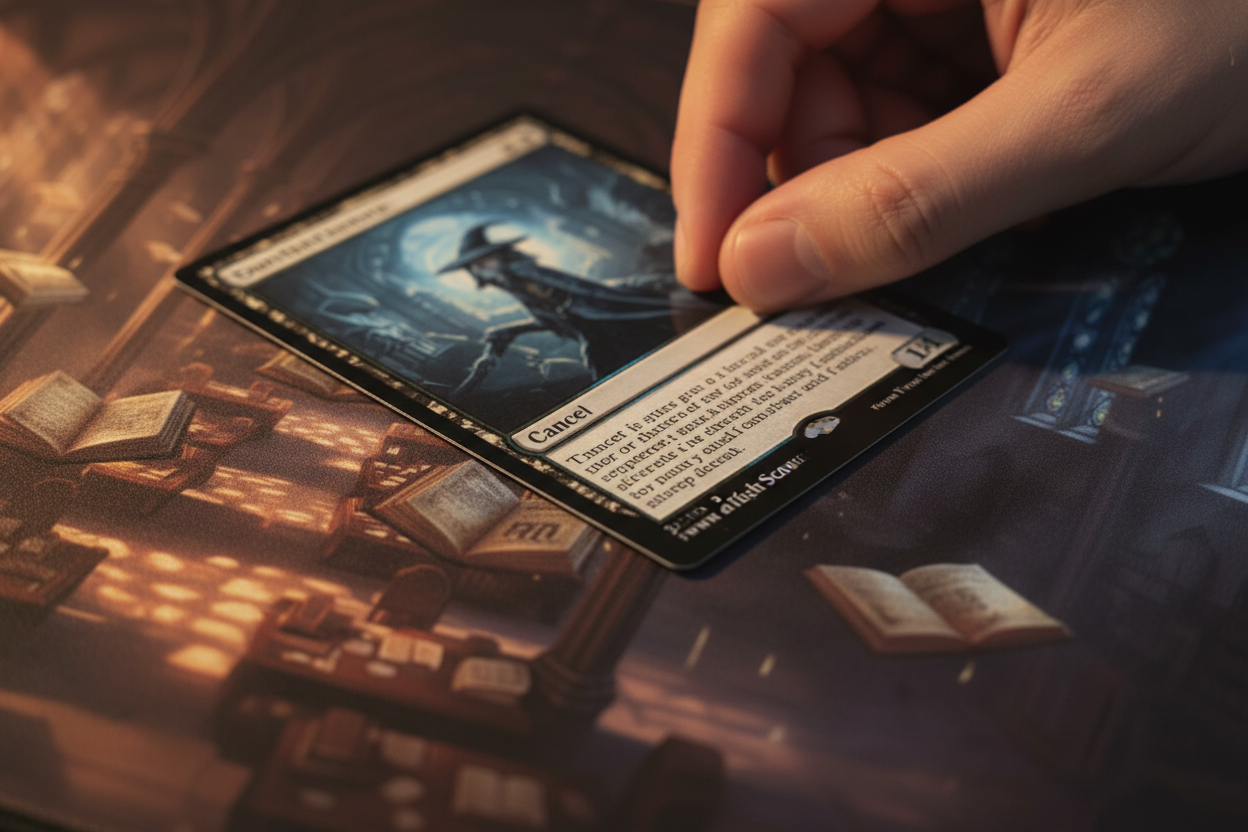 The Medieval Study — Gothic Cathedral Library TCG Playmat