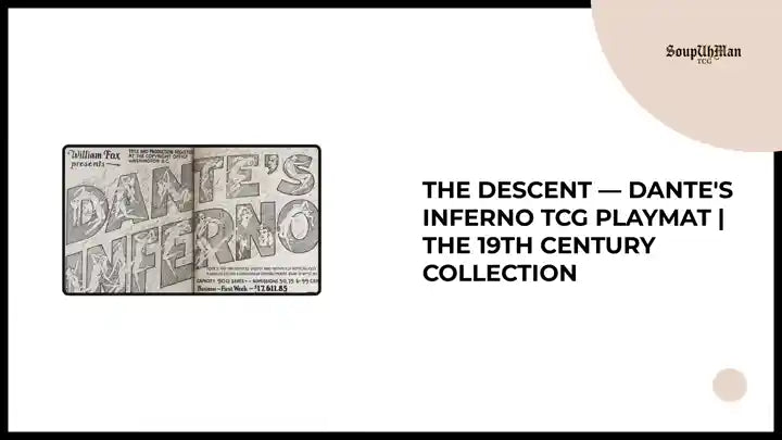 The Descent &mdash; Dante's Inferno TCG Playmat | The 19th Century Collection by@Outfy